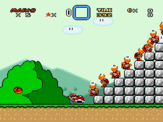 Super Mario World (new levels) Screenshot 1